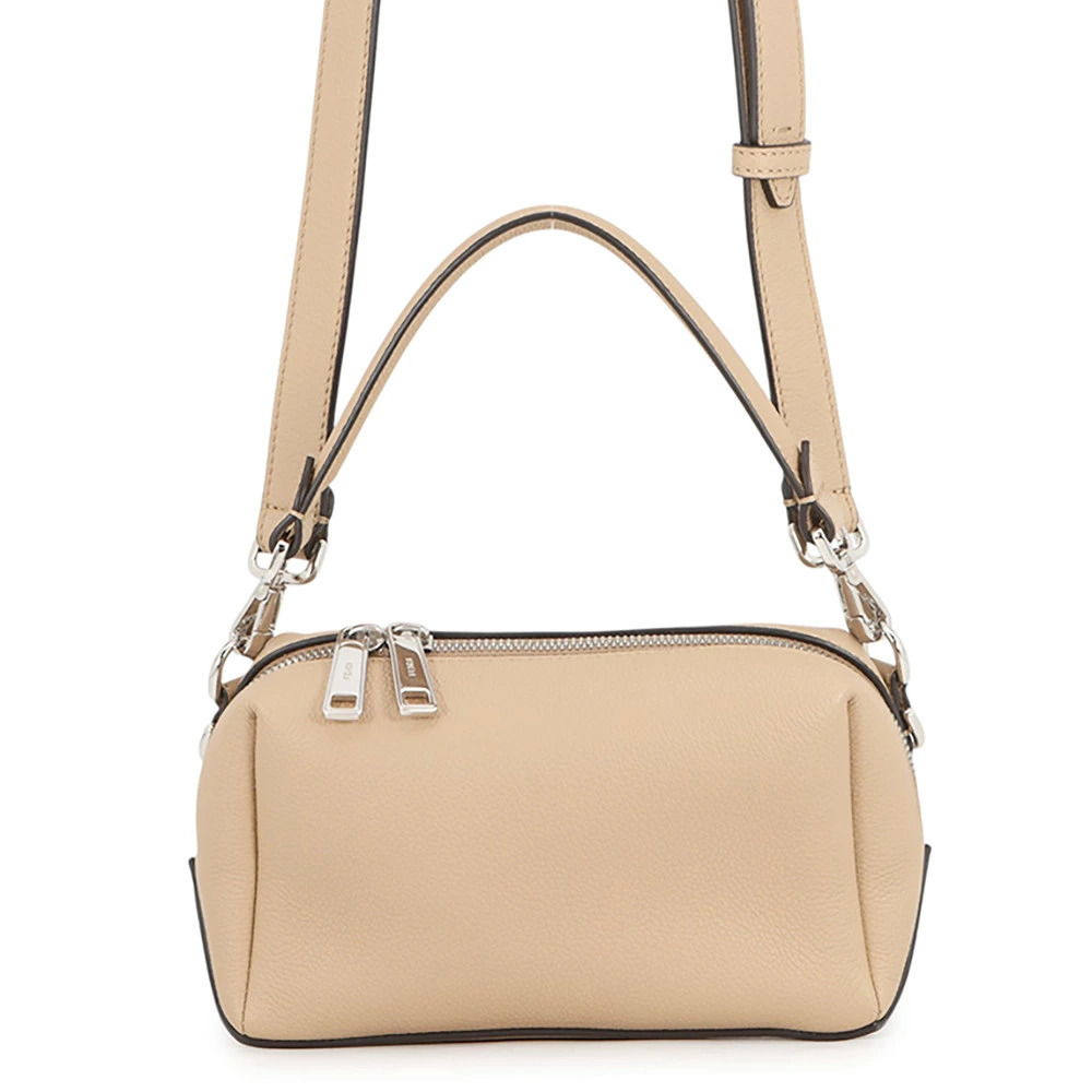 Fendi Louis Grained Calf Leather Shoulder Bag